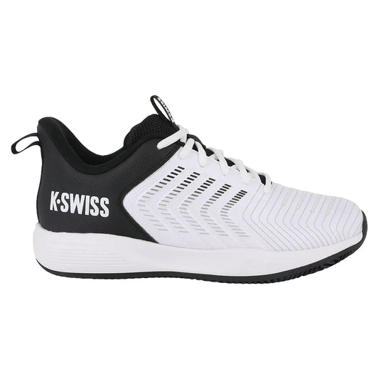 Men's Ultrashot Light Tennis Shoes White and Black