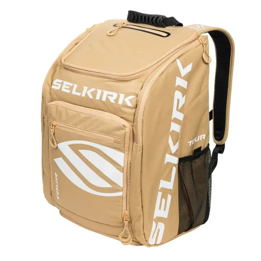Core Series Tour Pickleball Backpack-Bags-Selkirk-10-CSTOB-Tan-Tennis Express