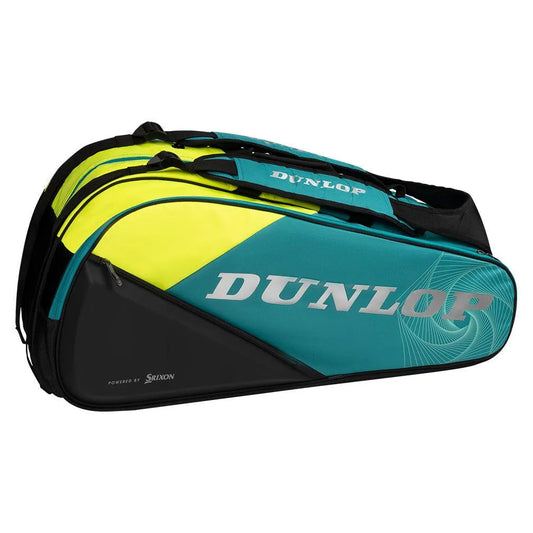 SX Performance 12 Racquet Tennis Bag Teal and Black
