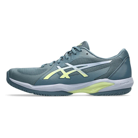 Men's Solution Swift FF 2 Tennis Shoes Grey Blue and Pistachio