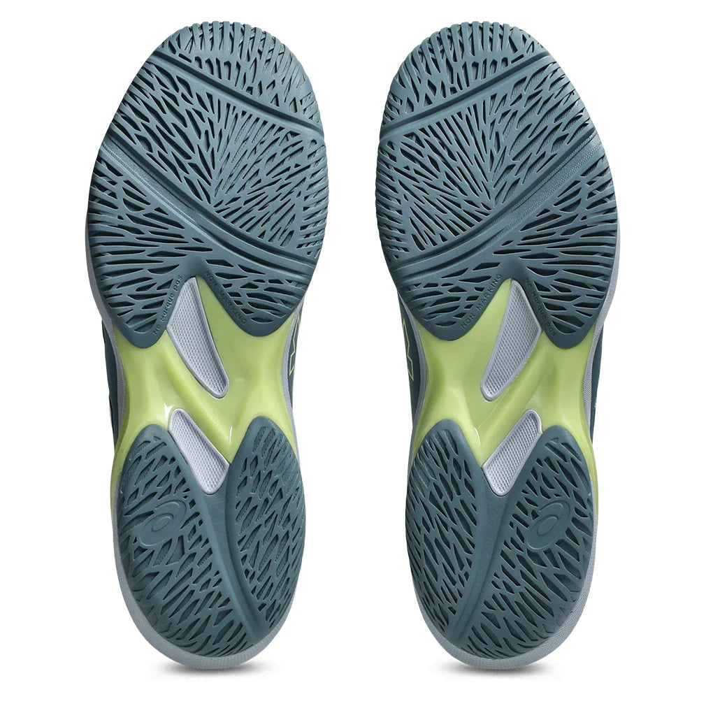 Men's Solution Swift FF 2 Tennis Shoes Grey Blue and Pistachio