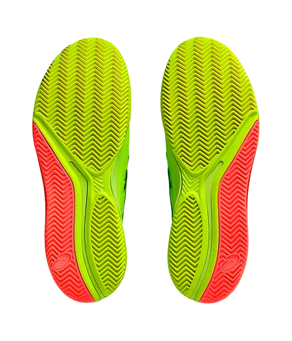 Padel Shoes Asics Gel-Resolution 9 Clay Paris Safety Yellow/Black
