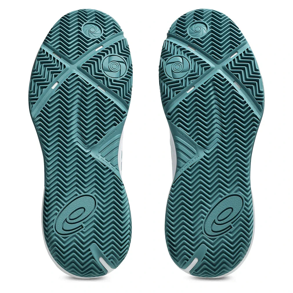 Men's GEL-Challenger 15 Padel Shoes White and Misty Pine