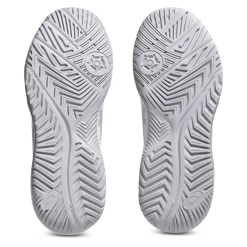Women's GEL-Dedicate 8 Pickleball Shoes White and Dusk Violet