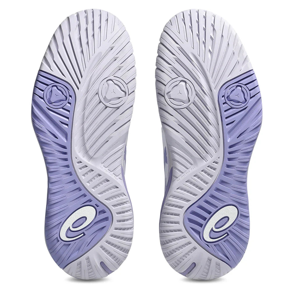 Women's GEL-Resolution X Tennis Shoes White and Bluebell