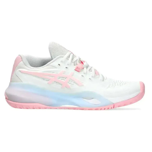 Women's GEL-Resolution X Tennis Shoes White and Pink Salt - Exclusive
