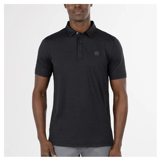 Men's Heating Up Active Tennis Polo-Apparel-Travismathew-105641-0BLK_BLACK-L-Tennis Express