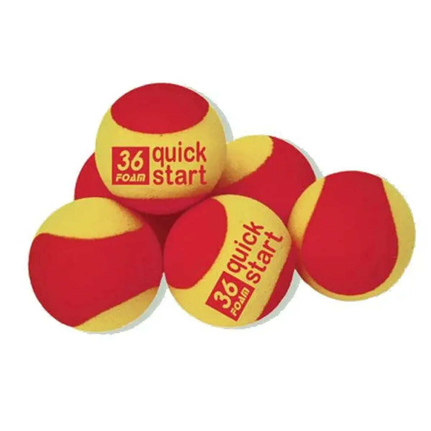 Quick Start Foam Ball Half Dozen-Balls-Oncourt Offcourt-10624-DEFAULT-L-Tennis Express