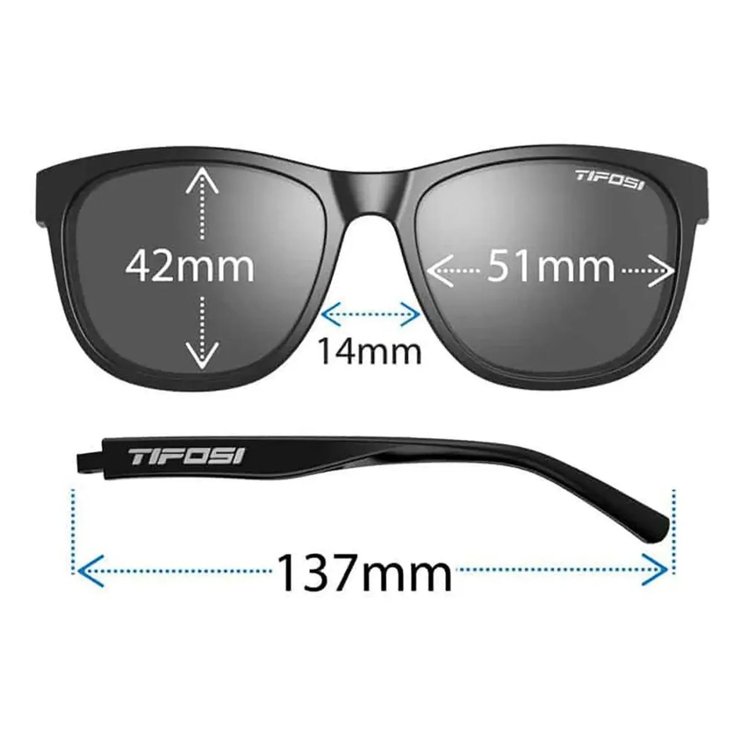 Swank Sunglasses Satin Crystal Blush with Smoke Bright Blue Lenses