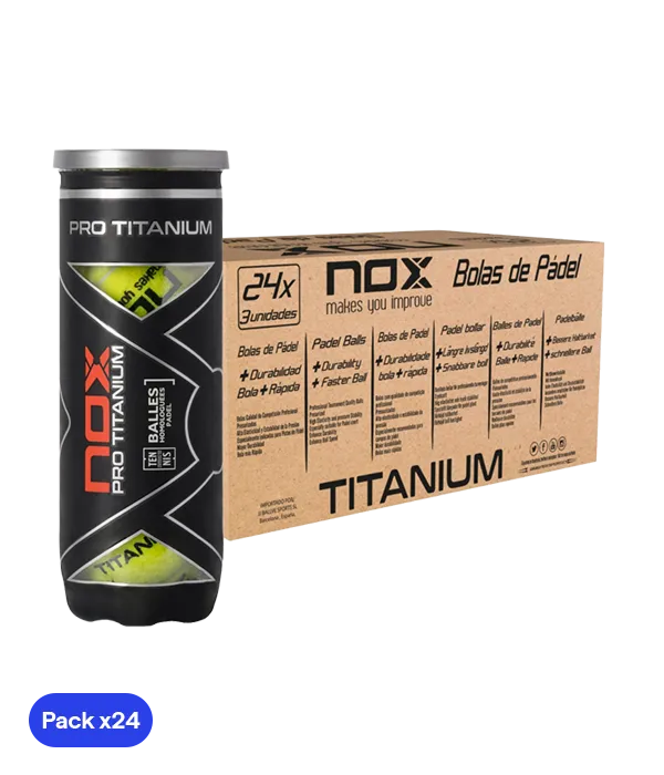 Box Balls NOX Pro Titanium (Pack x24)