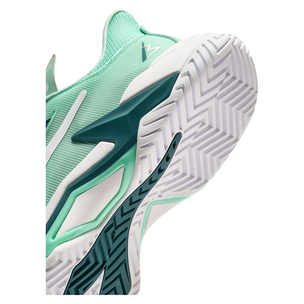 Men's B.Icon 3 AG Tennis Shoes Cabbage and White