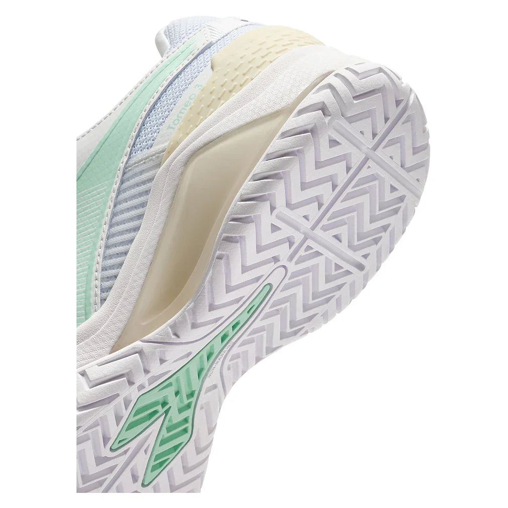 Women's Blushield Torneo 3 Tennis Shoes White and Bay