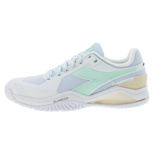 Women's Blushield Torneo 3 Tennis Shoes White and Bay