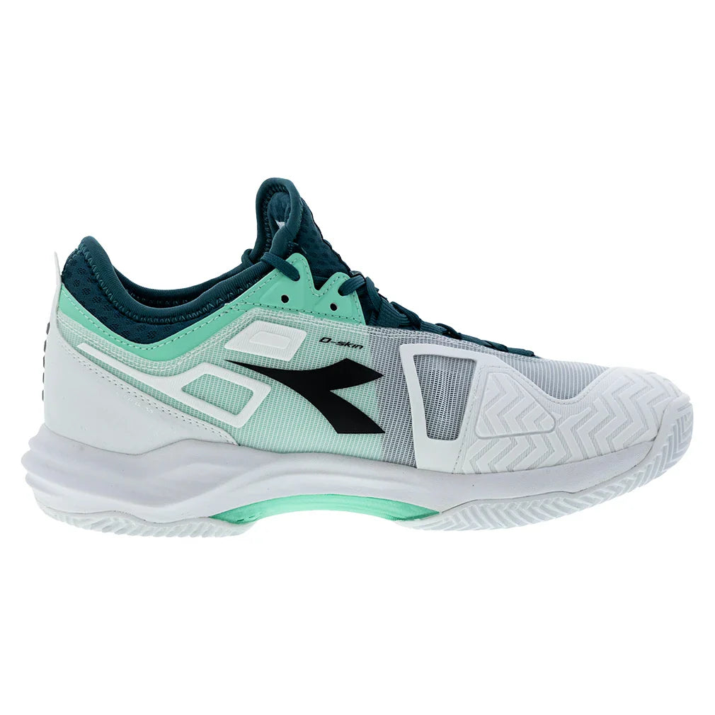 Men's Speed Blushield Fly 5 Clay Tennis Shoes Shaded Spruce and Black