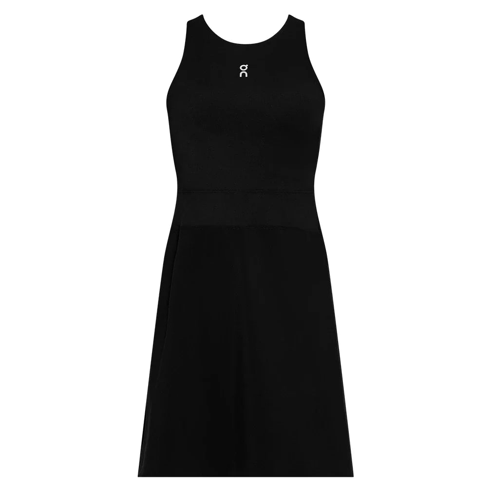 Women's Court Split Tennis Dress-Apparel-On-553 Black-XS, [current_file_name-Tennis Express