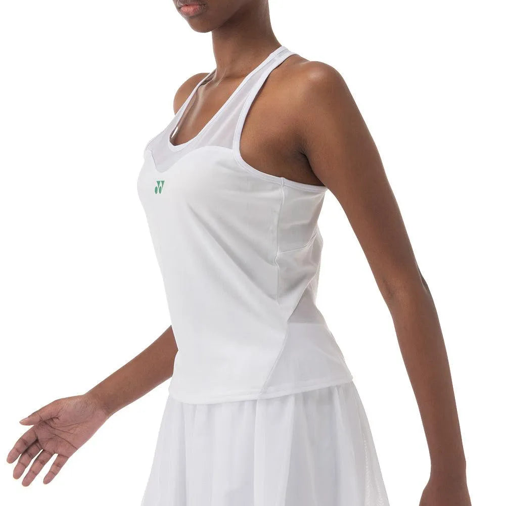 Women's Tennis Tank White