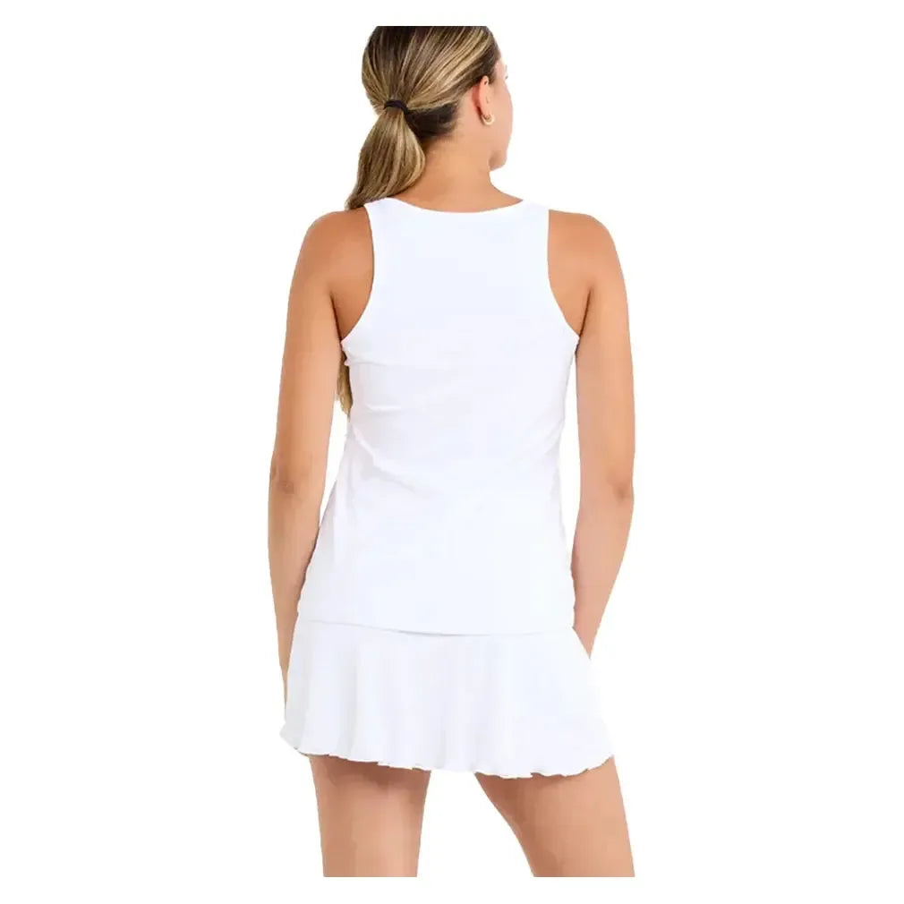 Women's Tennis Tank White