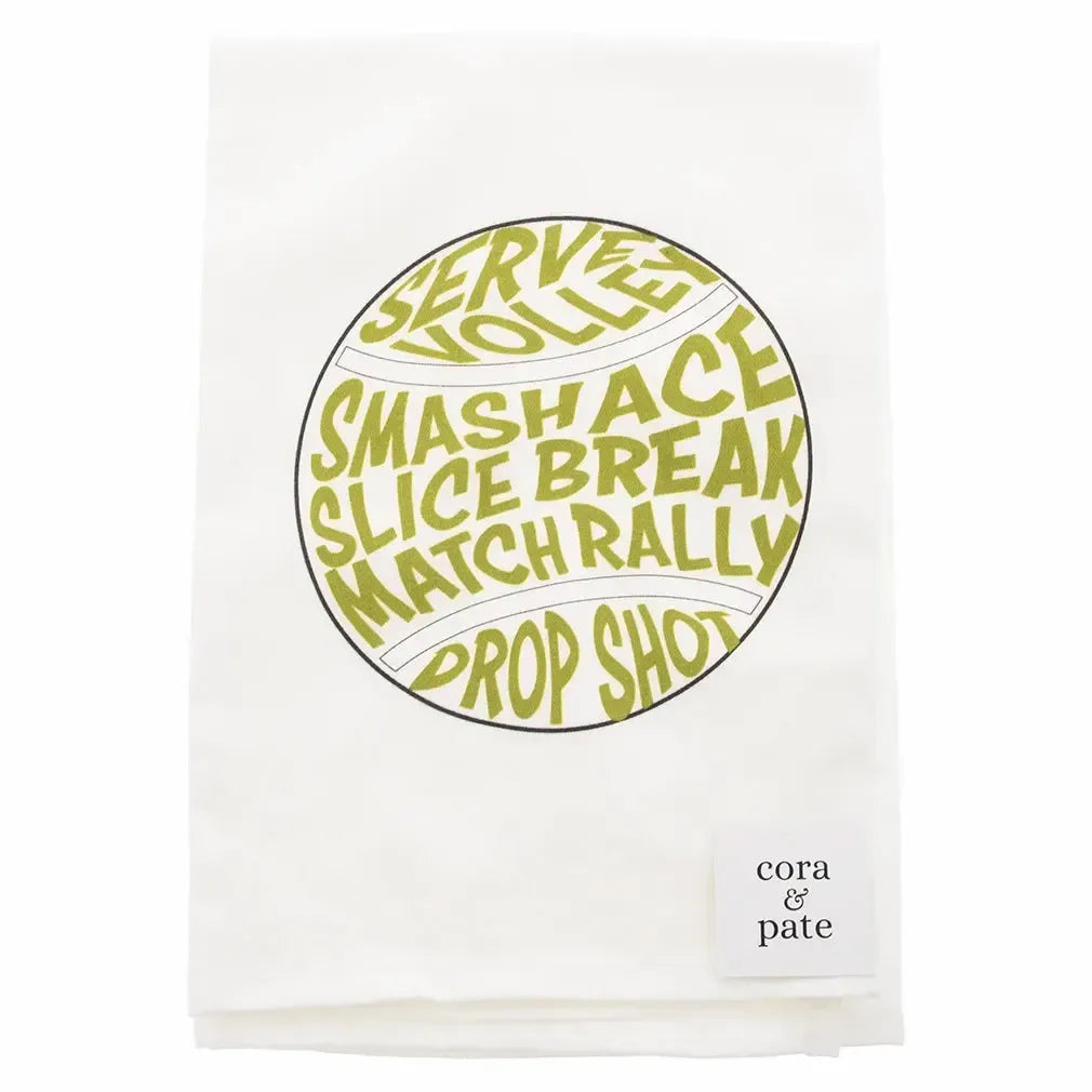 Tennis Ball Tea Towel