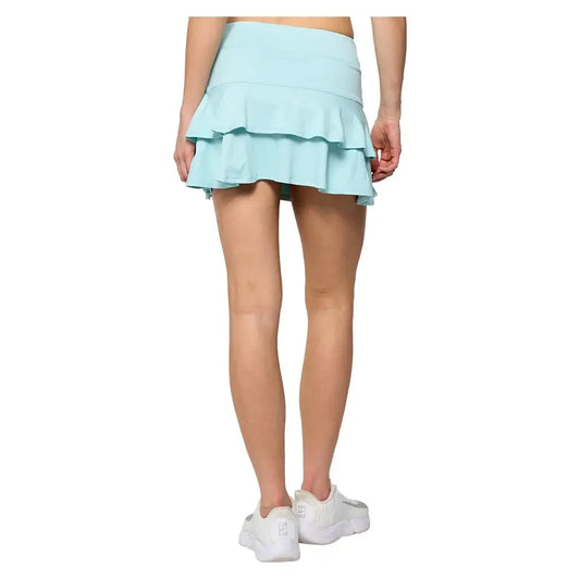 Women's Match 13 Inch Tennis Skort Pastel Blue