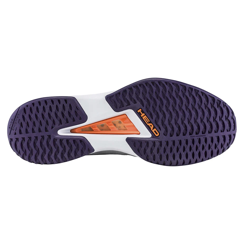 Men's Sprint Pro 4.0 Tennis Shoes Light Grey and Purple Night