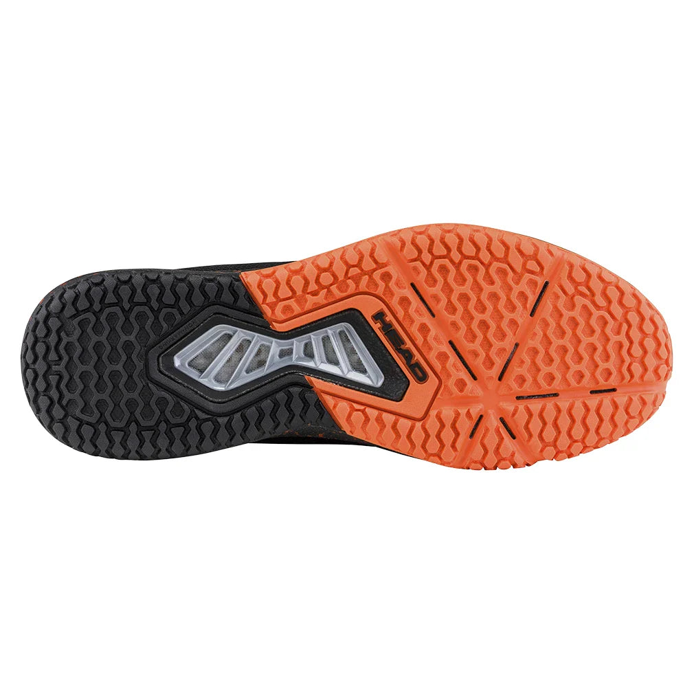 Men's Motion Pro Pickleball Shoes Black and Orange