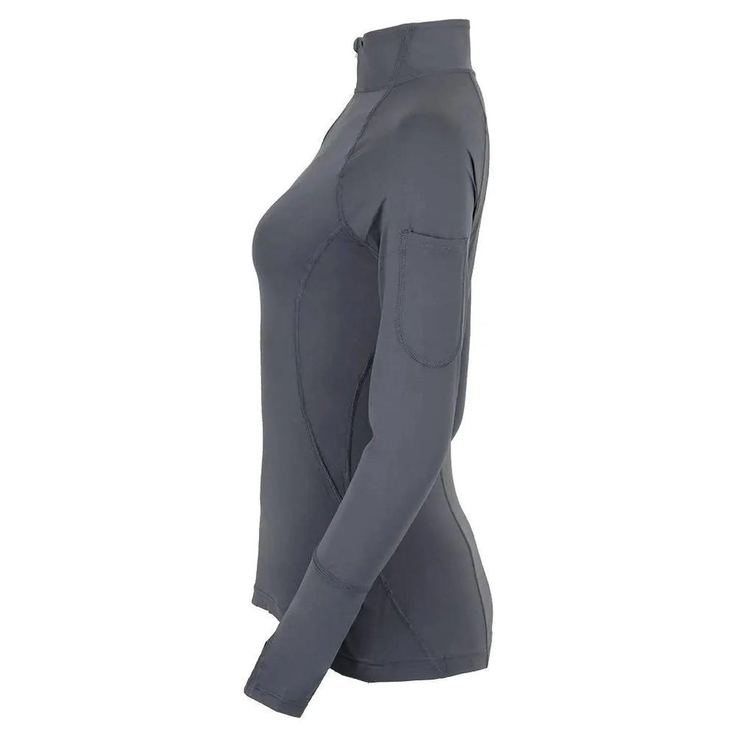 Women's Mock Zip Tennis Top