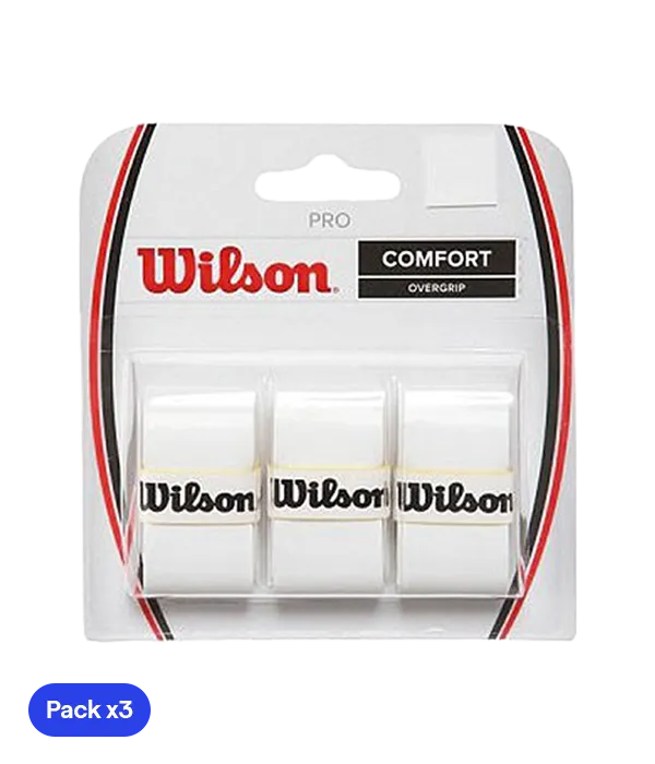 Overgrips Wilson Padel Pro White (Pack x3)