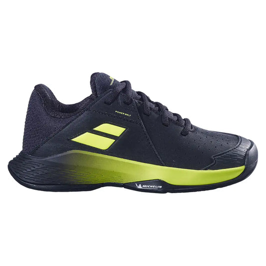 Juniors' Propulse All Court Tennis Shoes Black and Aero