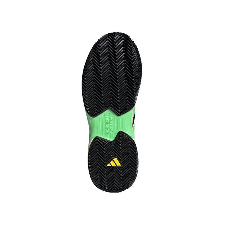 Padel Shoes Adidas CourtJam Control Clay Negras/Verde