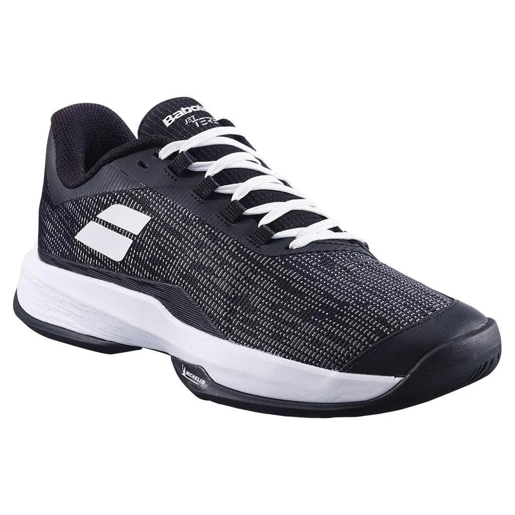 Men's Jet Tere 2 Tennis Shoes Black and White