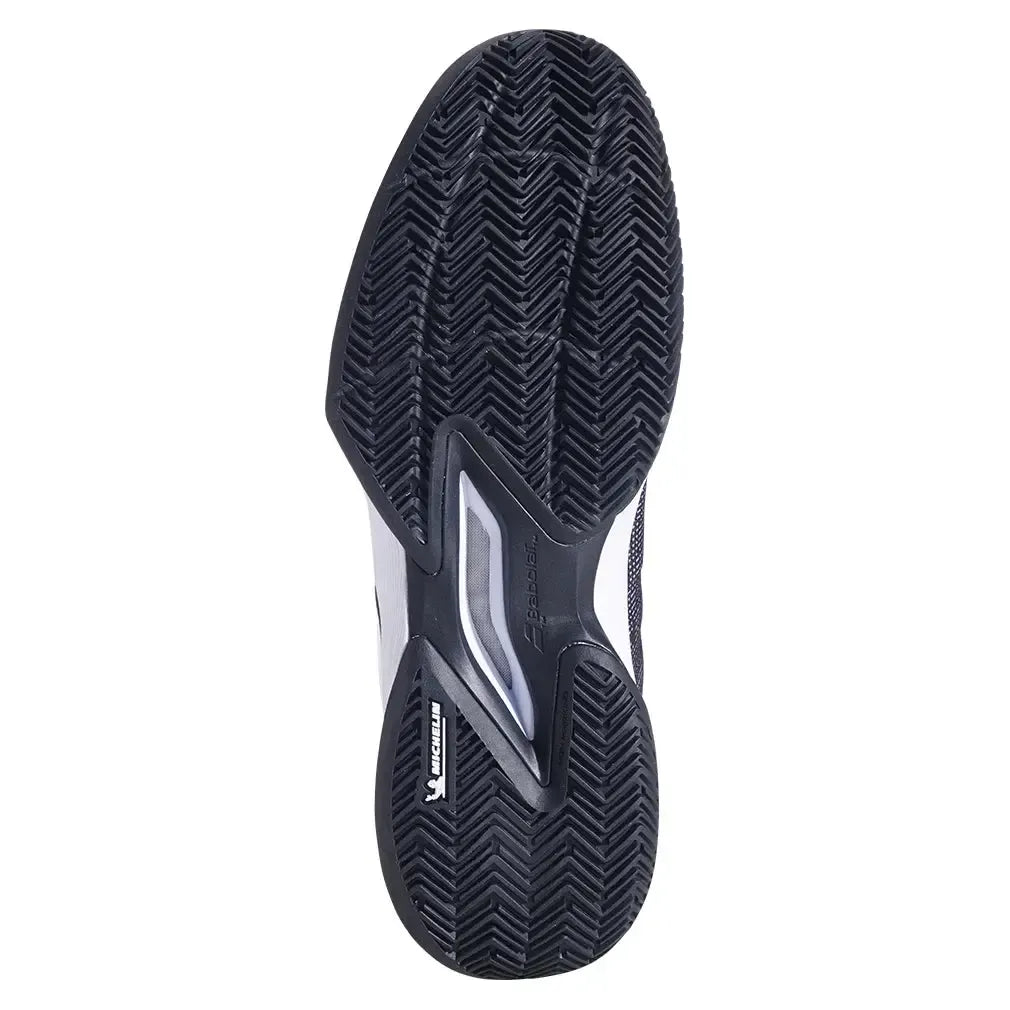 Men's Jet Tere 2 Clay Tennis Shoes Black and White