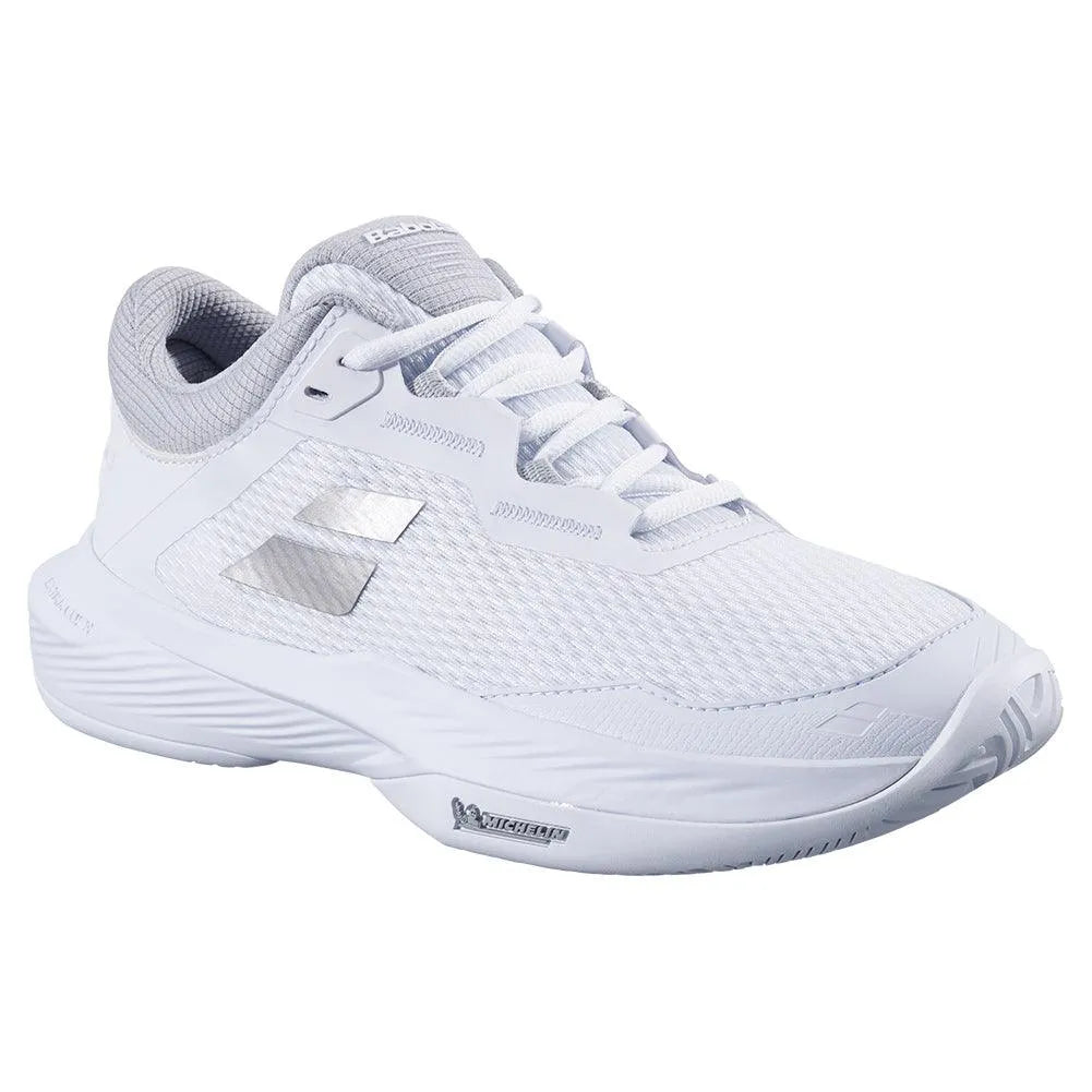 Women's SFX 4 Tennis Shoes White and Silver