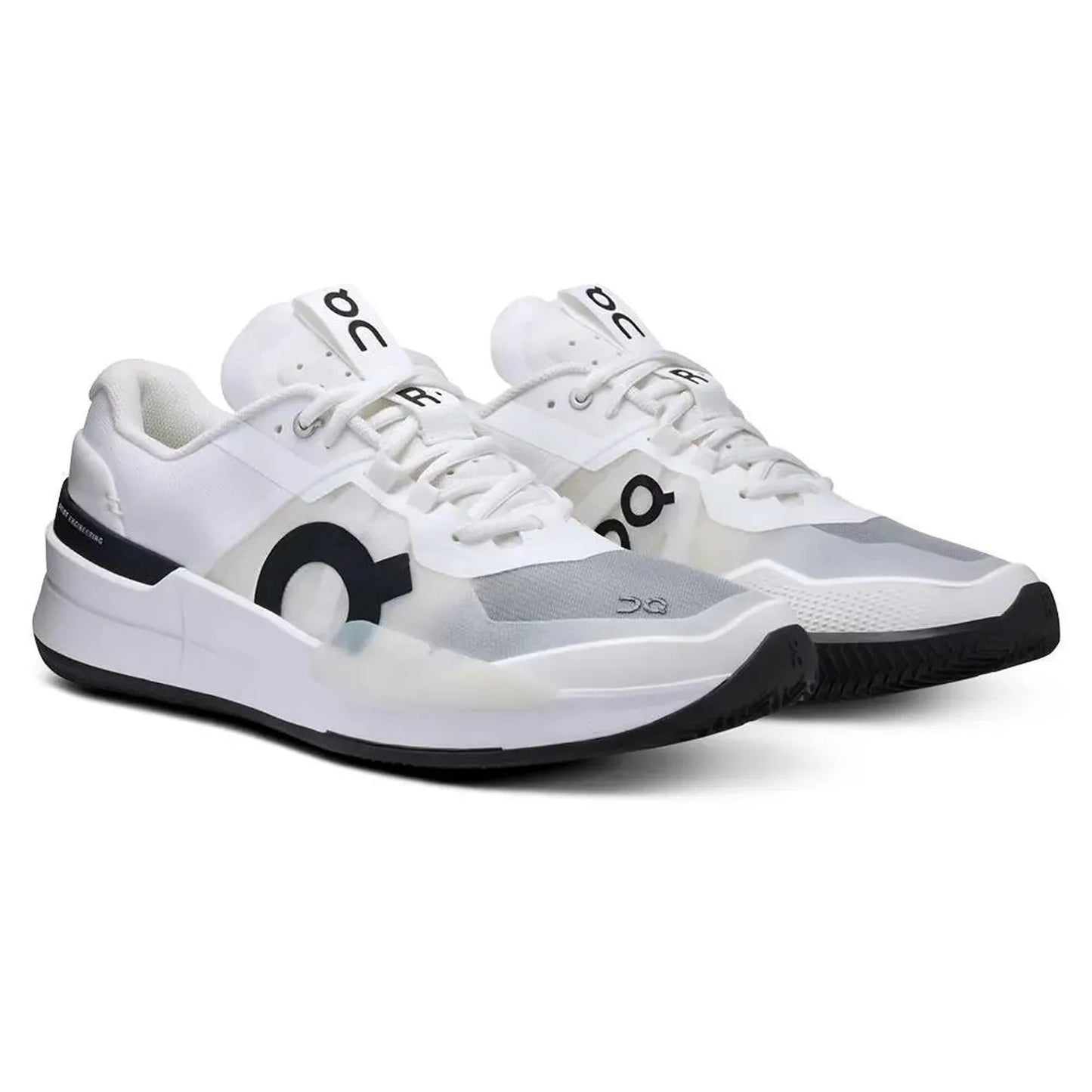 Men's The Roger Pro 2 Clay Tennis Shoes White and Black
