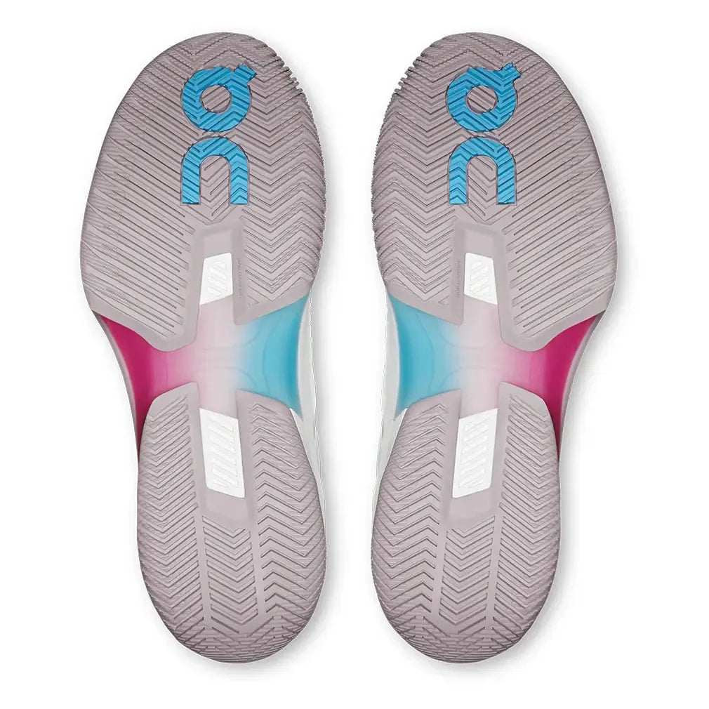 Men's THE ROGER Pro Fire Tennis Shoes White and Pink