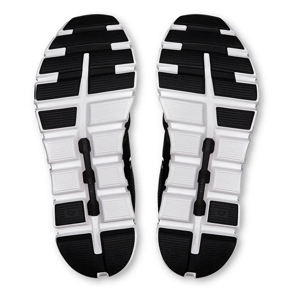 Women's Cloud 6 Shoes Black and White