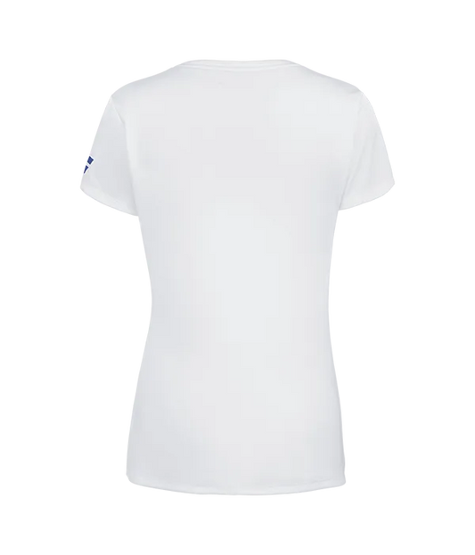 Camiseta Babolat Cap Sleeve Top Mujer Blanco