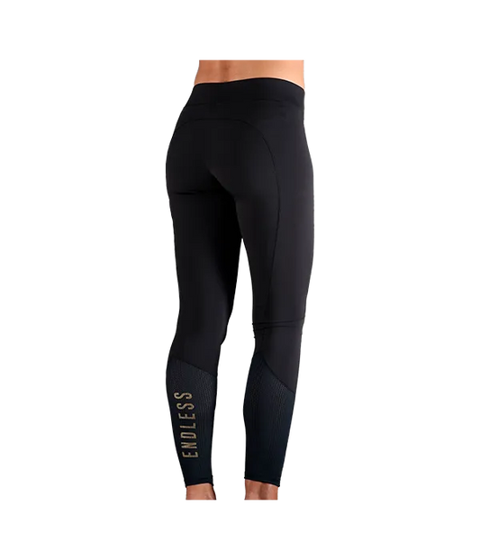 Mallas Endless Lift Negro/Dorado