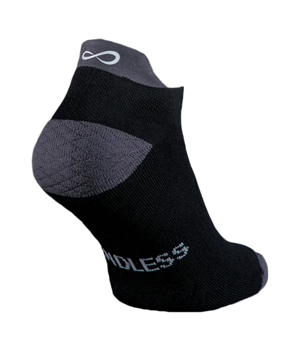 Socks Endless Low Mujer Negro