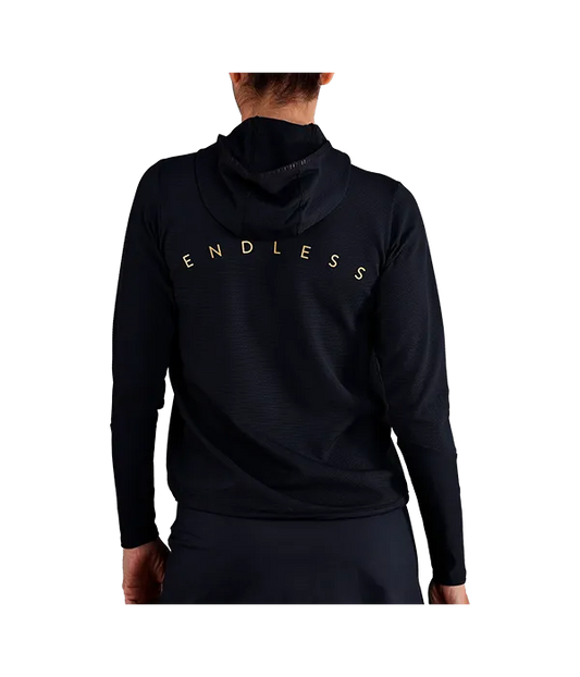 Sudadera Endless Breath Line Negro