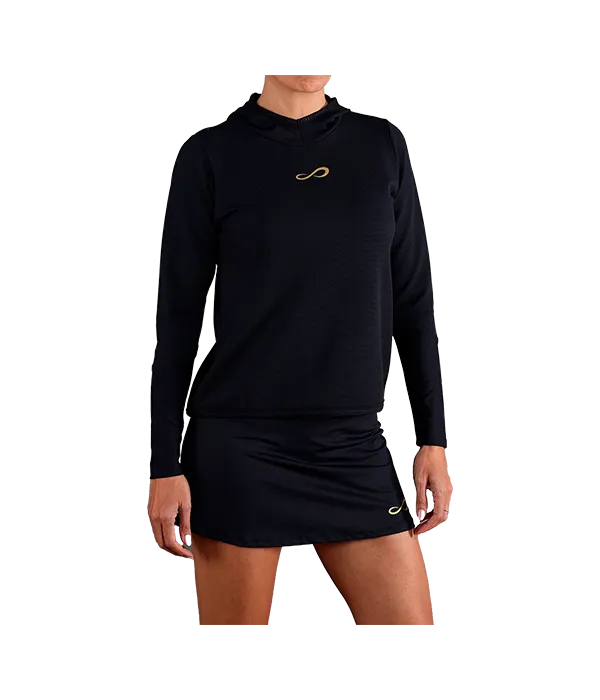 Sudadera Endless Breath Line Negro