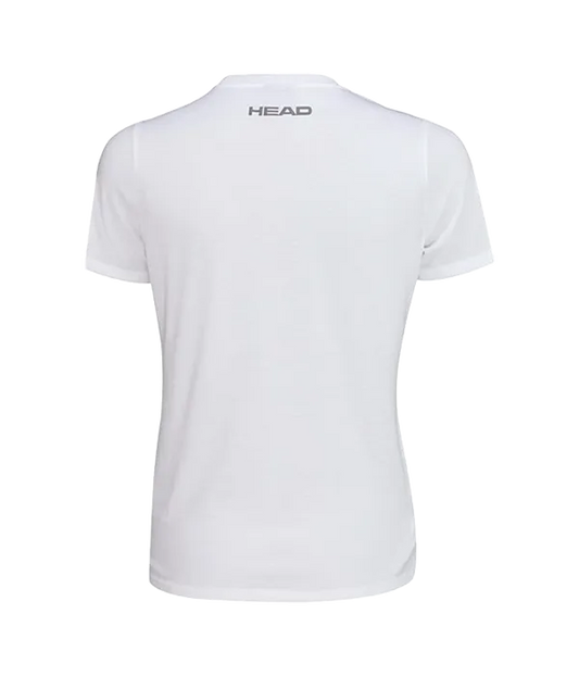Camiseta Head Club Original Mujer White 2025