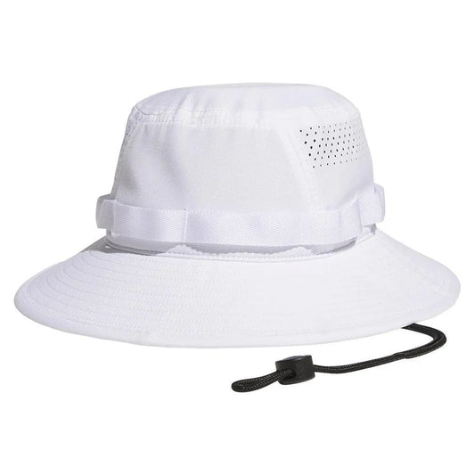 Men's Victory 5 Bucket Hat White and Black