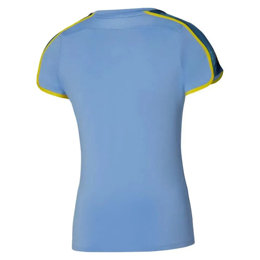 Women's Printed Tennis Tee Bel Air Blue