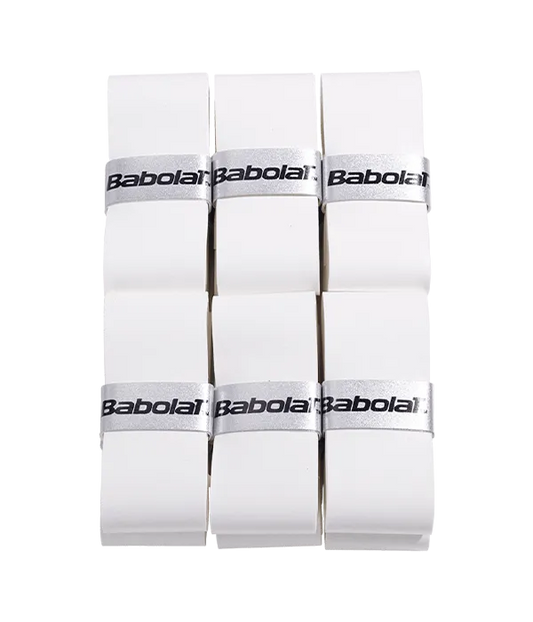 Overgrips Babolat VS Original Liso White (Pack x12)
