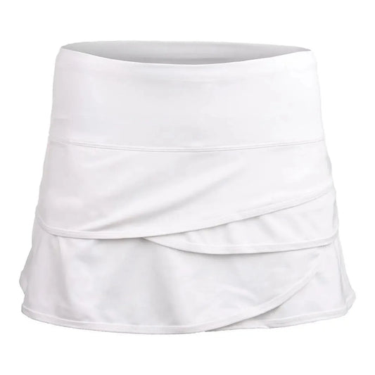 Women's Scallop Tennis Skort-Apparel-Lucky In Love-72562-110_WHITE-L_b5429936-ae5f-47e7-8efe-00ff28dac55a-Tennis Express