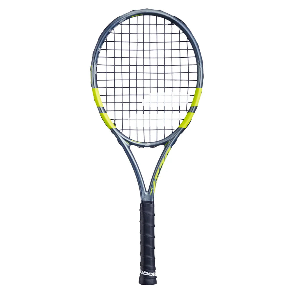 Mini Pure Aero 2026 Tennis Racquet Yellow and Grey-Green
