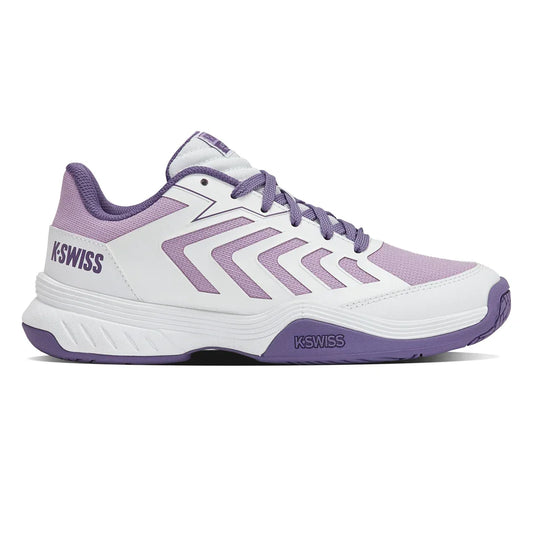 Juniors' Ultrashot Team 2 Tennis Shoes White and Purple Haze
