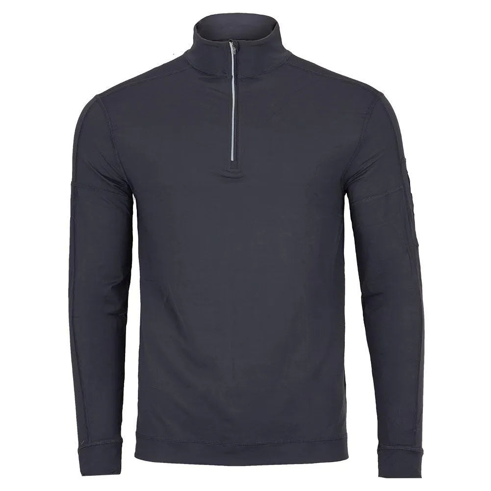 Men's Mock Zip Tennis Top