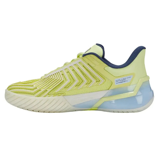Women's Ultrashot 4 Tennis Shoes Luminary Green and Blanc de Blanc
