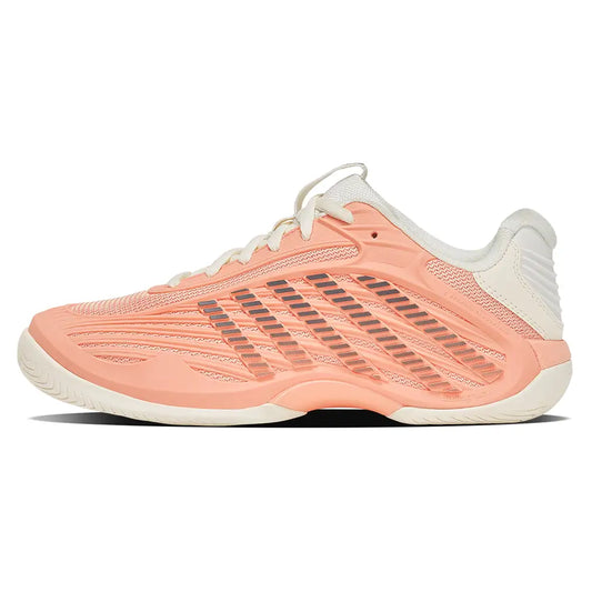 Women's Hypercourt Express 3 Tennis Shoes Egret and Peach Parfait